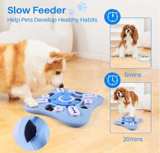Zabawka Edukacyjna Dla Psa - Interaktywne Puzzle - Trenowanie Węchu