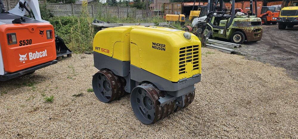 Walec okołkowany Wacker Neuson RT SC3 Walec bomag ammann