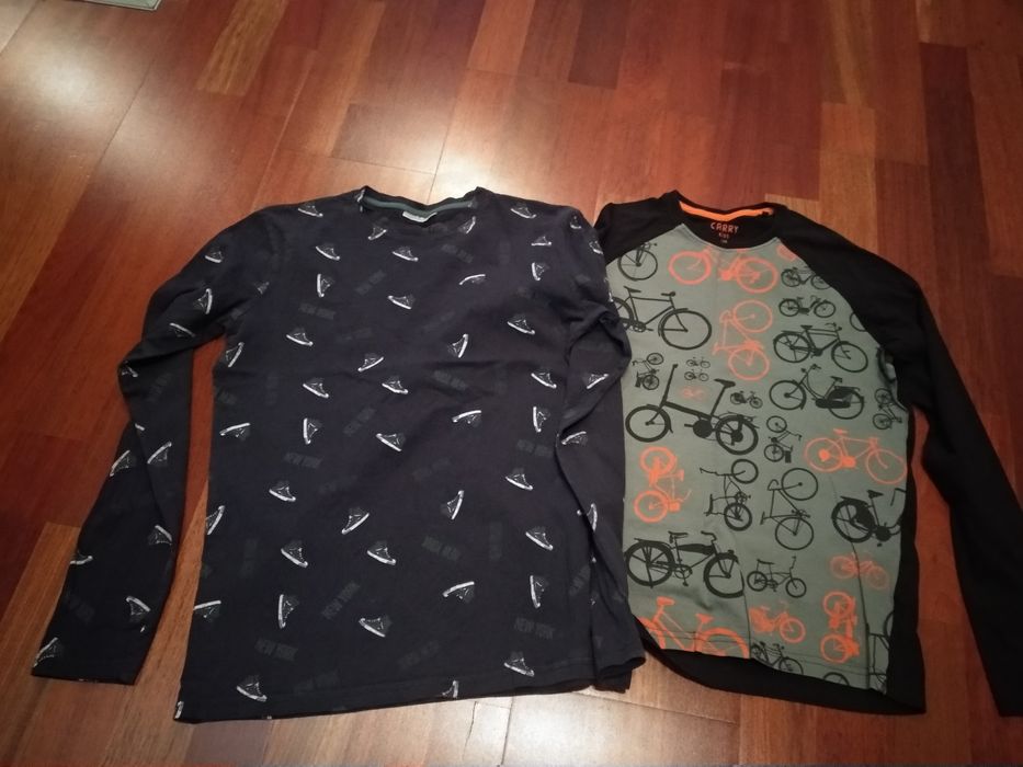 Zestaw bluzek z długim rękawem dla chłopca