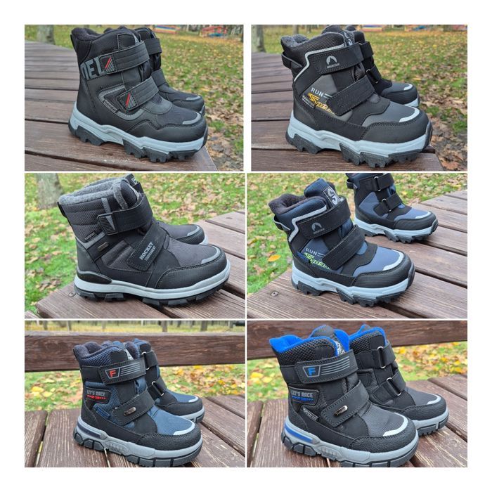 Зимове взуття на хлопчика 27-38 розмір, зимние ботинки на мальчика