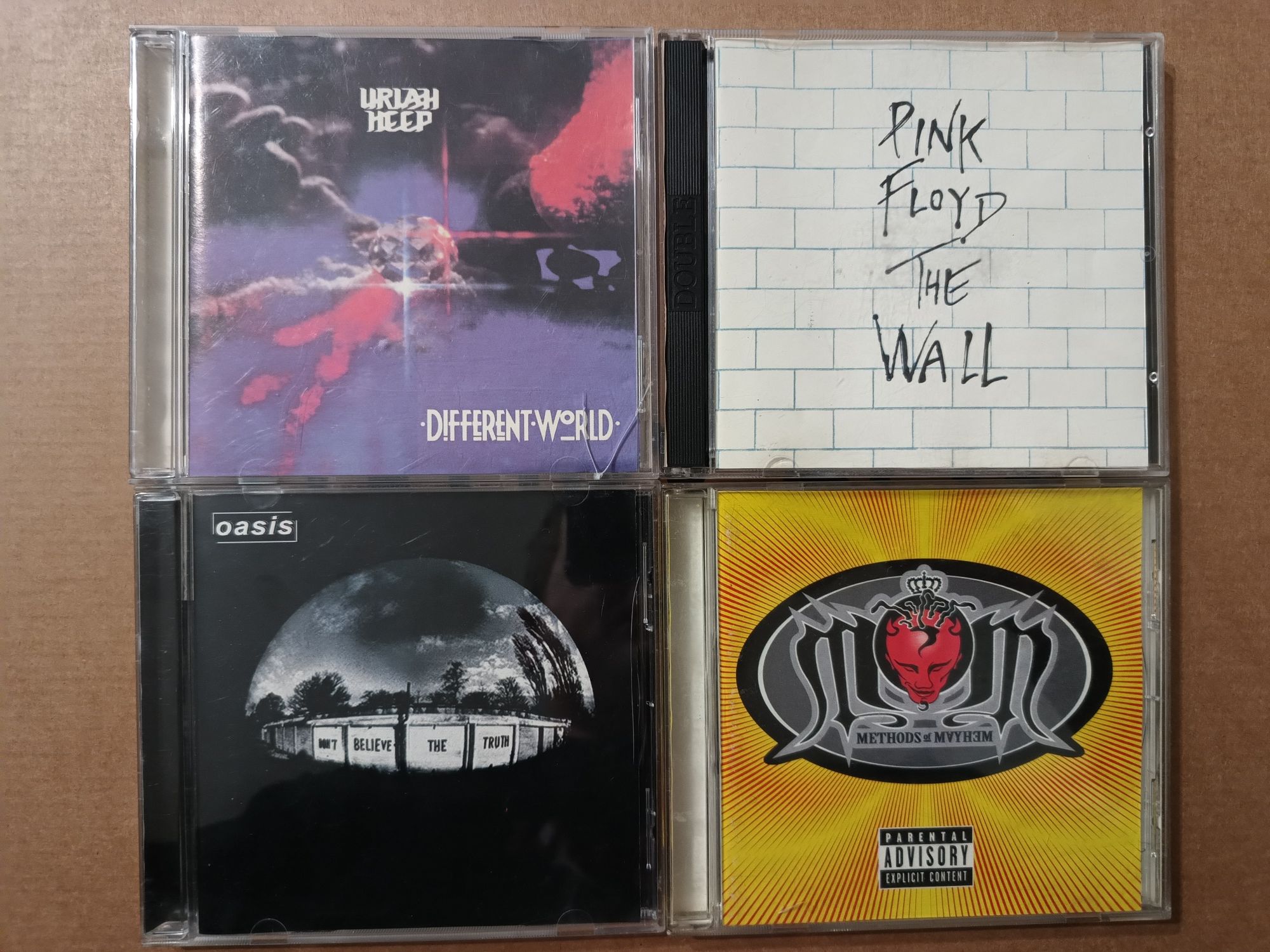 Uriah Heep/Pink Floyd/Oasis/Methods of Mayhem/CD