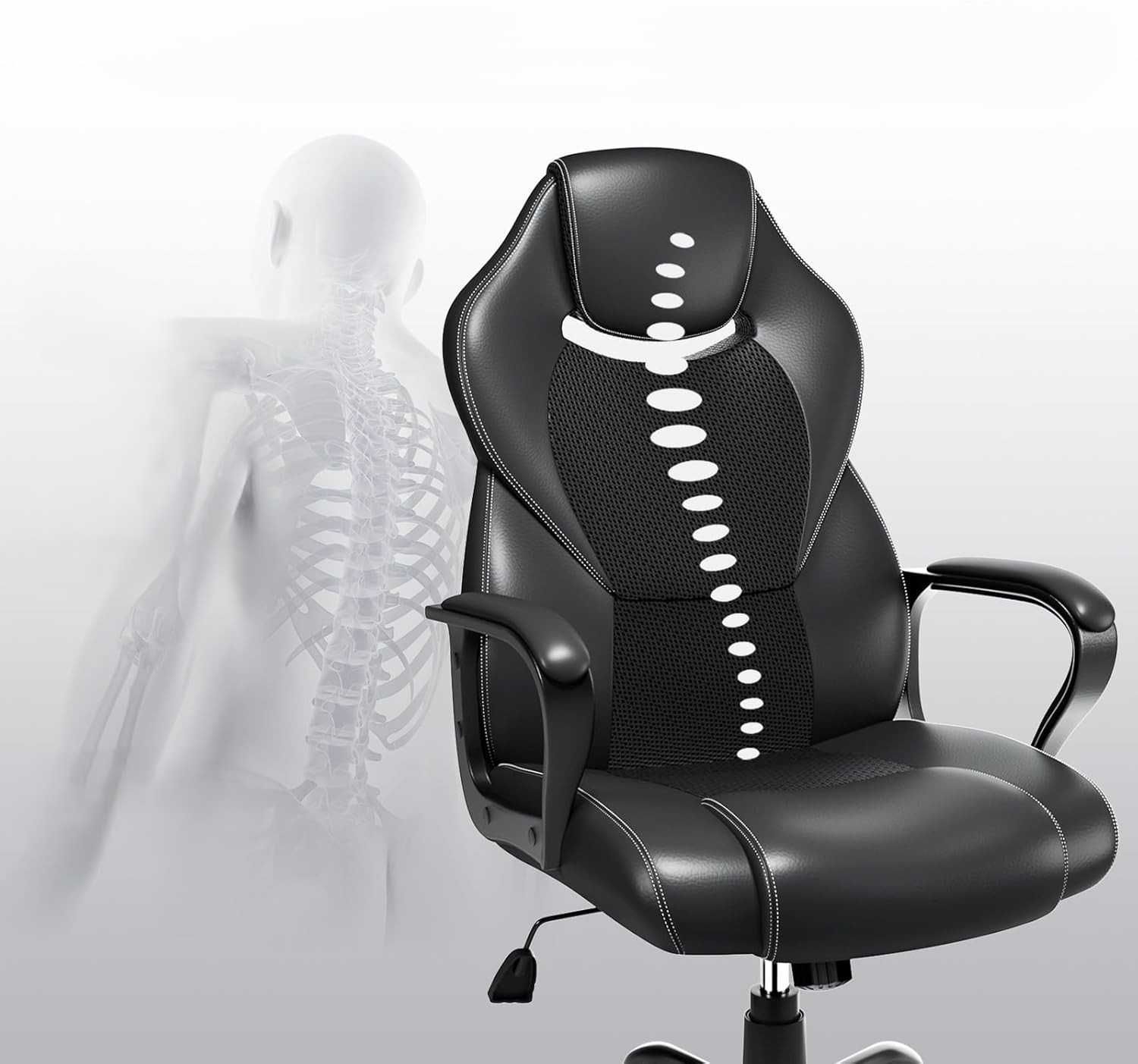 BASETBL Krzesło biurowe Racing – ergonomiczny fotel gamingowy