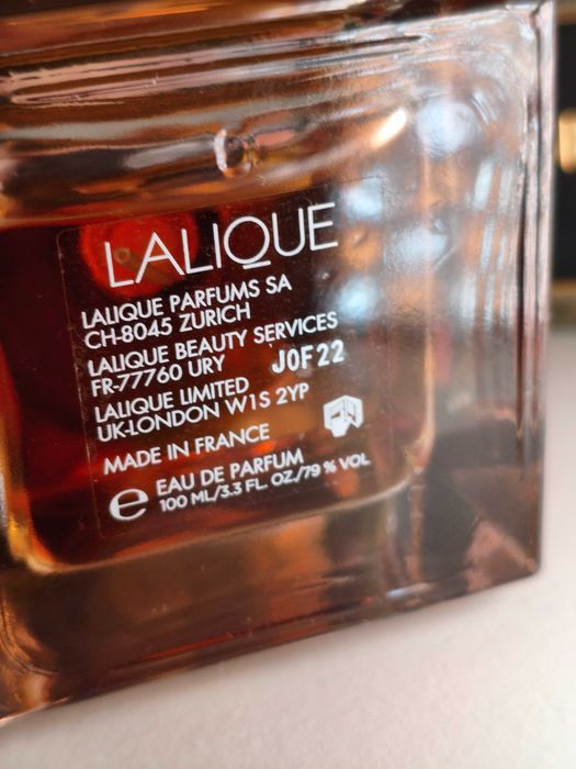 Lalique Ombre Noire perfumy