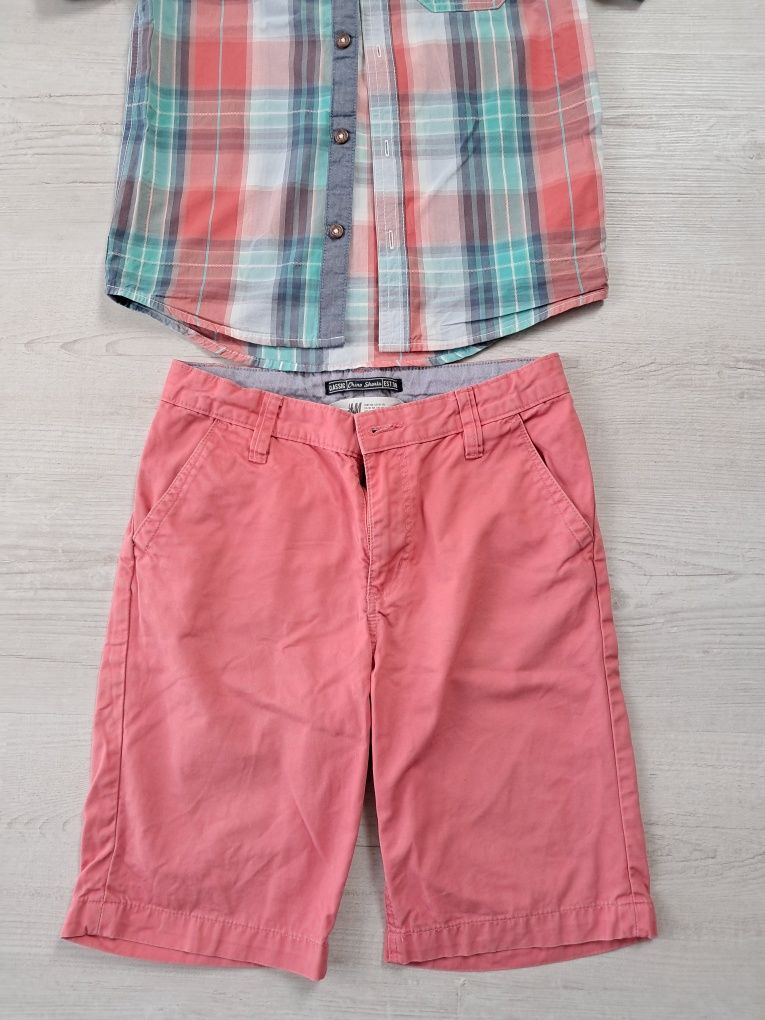 Zestaw chlopiecy na lato 140 plus gratis