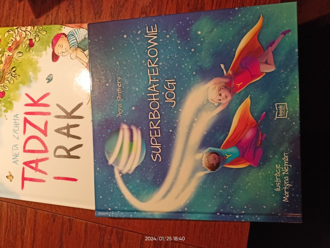 Superbohaterowie jogi, Tadzik i rak Book Ojciec
