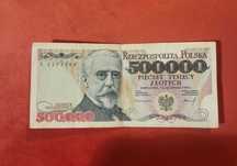 500000 zł seria s-banknot PRL 1993 TYLKO dziś