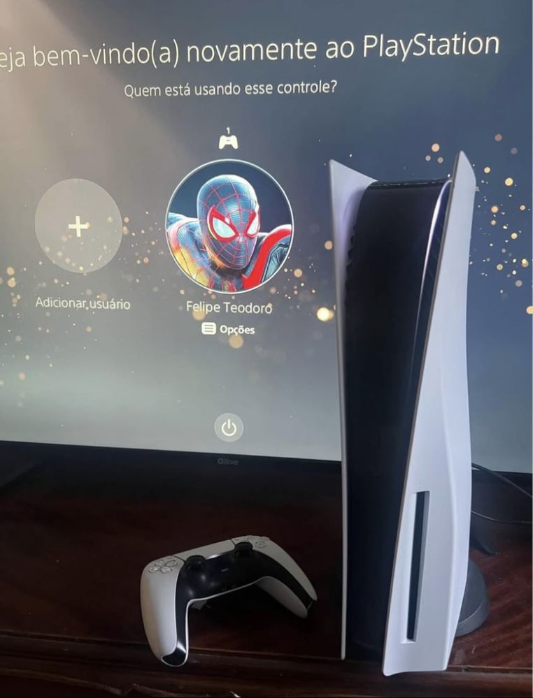 PS5 Stander 1Tb Com leitor de disco