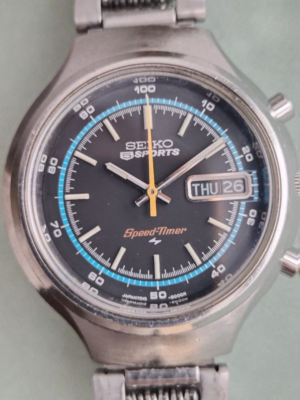 Seiko 5 sports speed timer хронограф 1970-ті