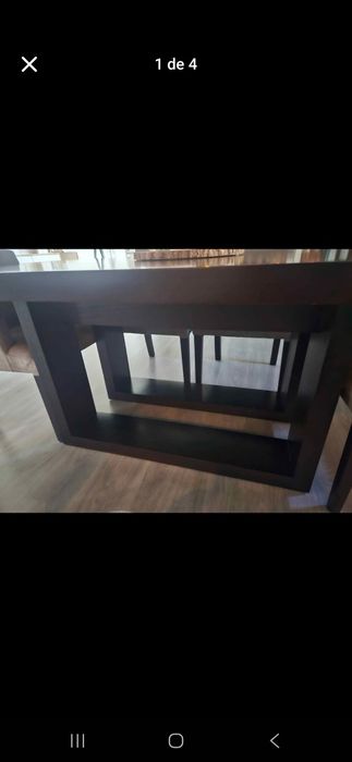 Mesa cozinha 6 cadeiras