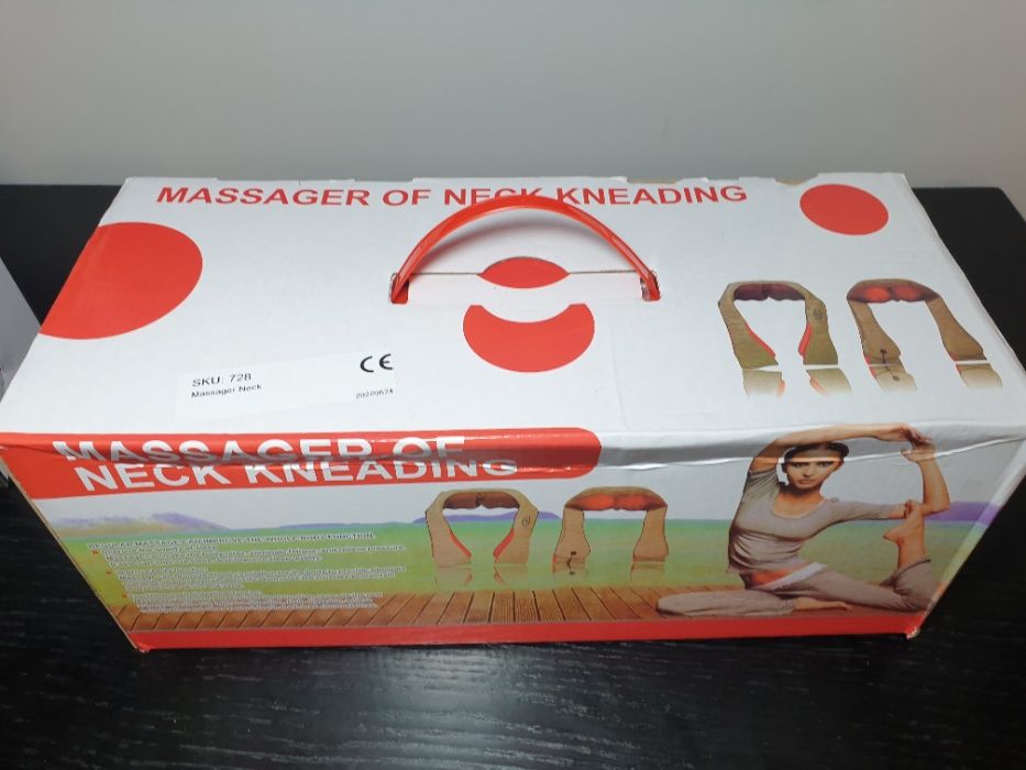 Massajador 16 dedos ombros pescoço lombar pés abdominal massageador