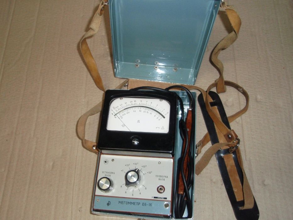 Мегаомметр Е6-17.E6-16