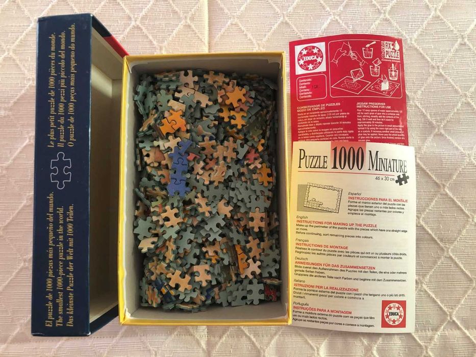 Puzzle Miniatura Anne Geddes (1000 peças)