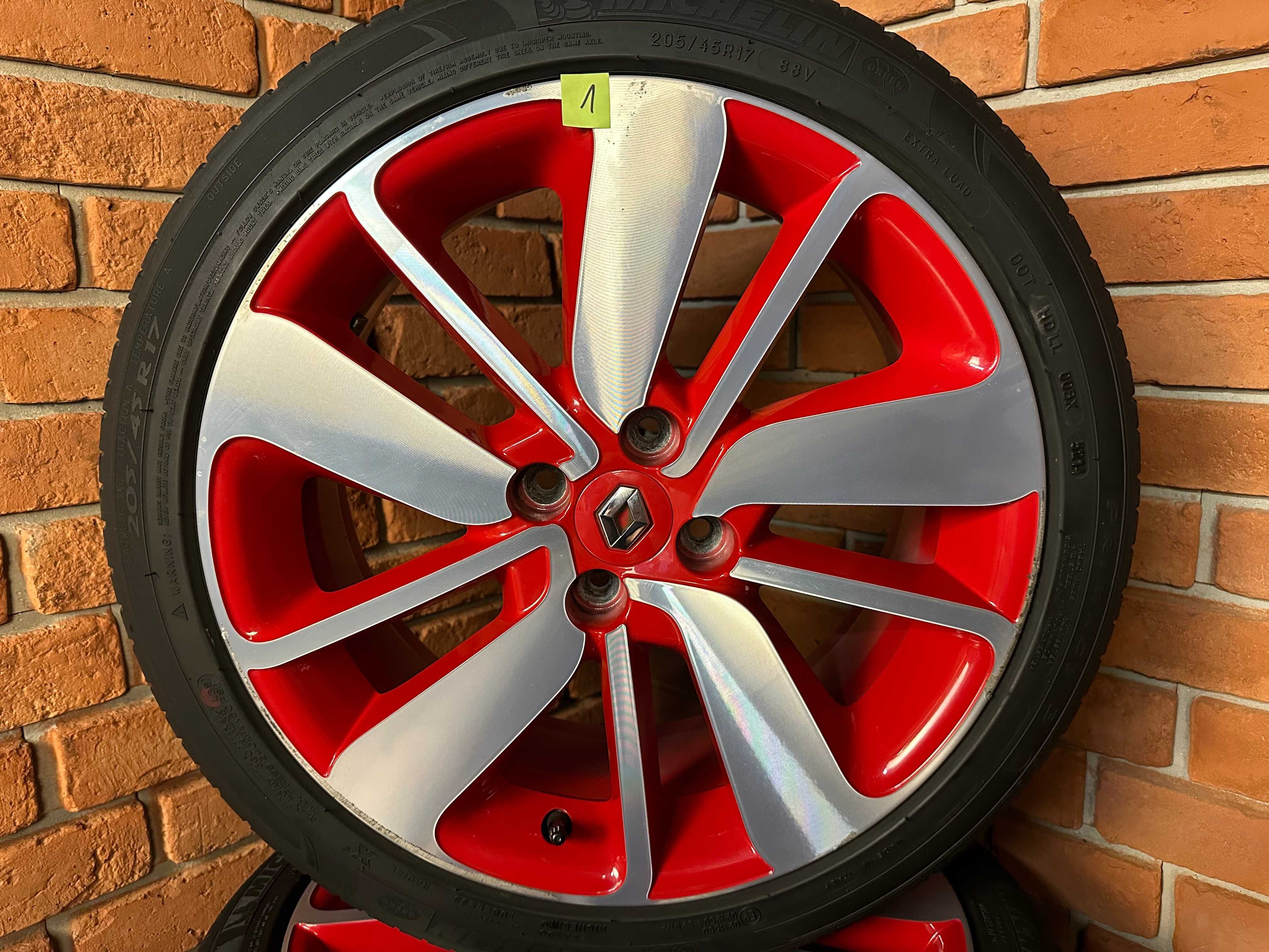 Koła Felgi 17 4x100 Renault Clio IV Oryginał Czujniki TPSM