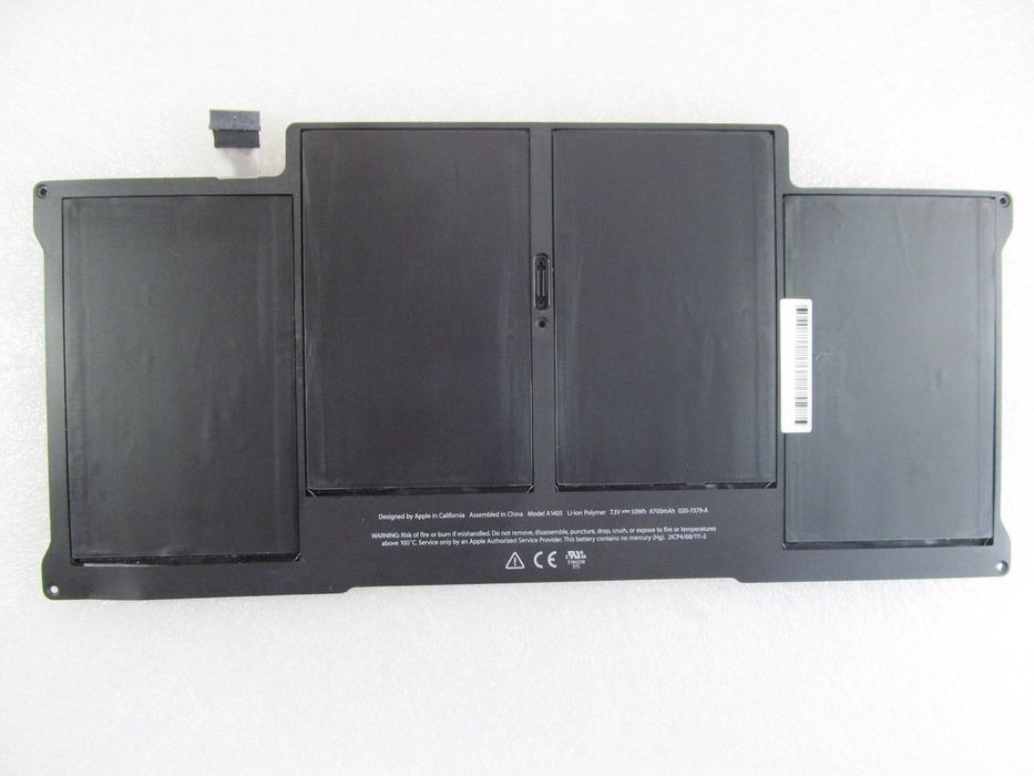 Батарея для ноутбука Apple A1405, 50Wh (6700mAh), 4cell, 7.3V, Li-Po,
