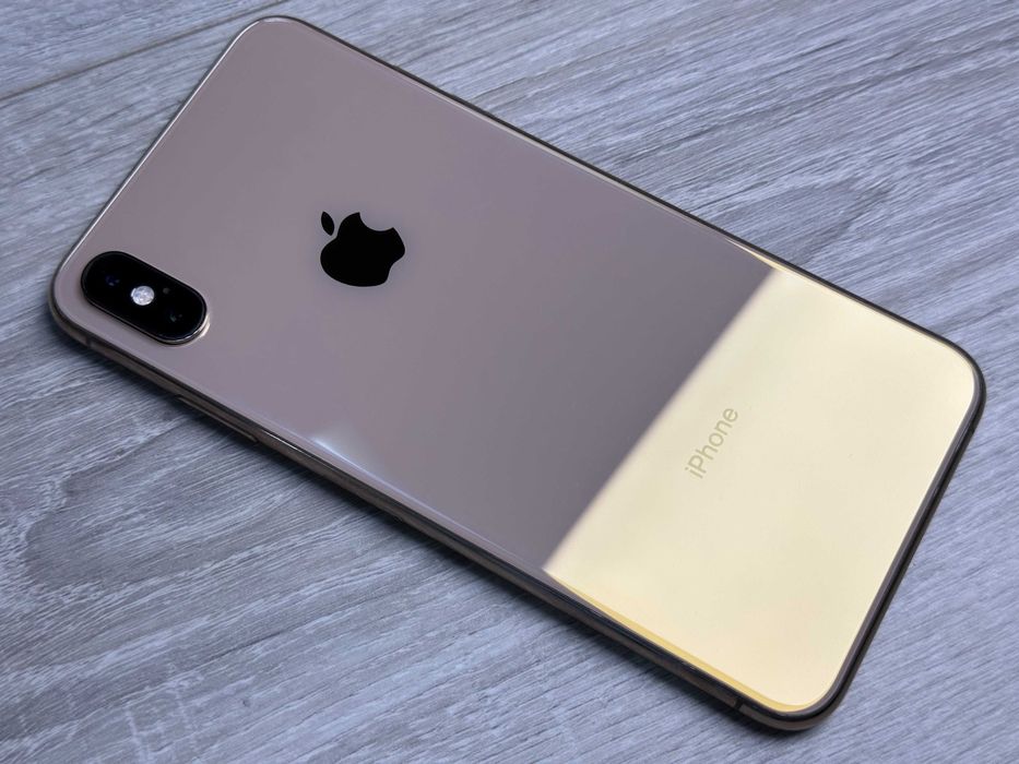 Apple iPhone XS Max - 256GB - Gold Neverlock ІДЕАЛ 100% АКУМУЛЯТОР