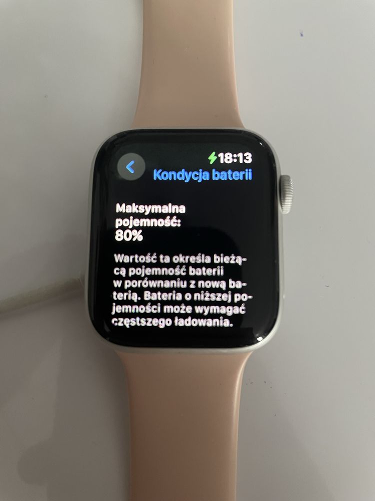 Apple watch 4 silver 44mm