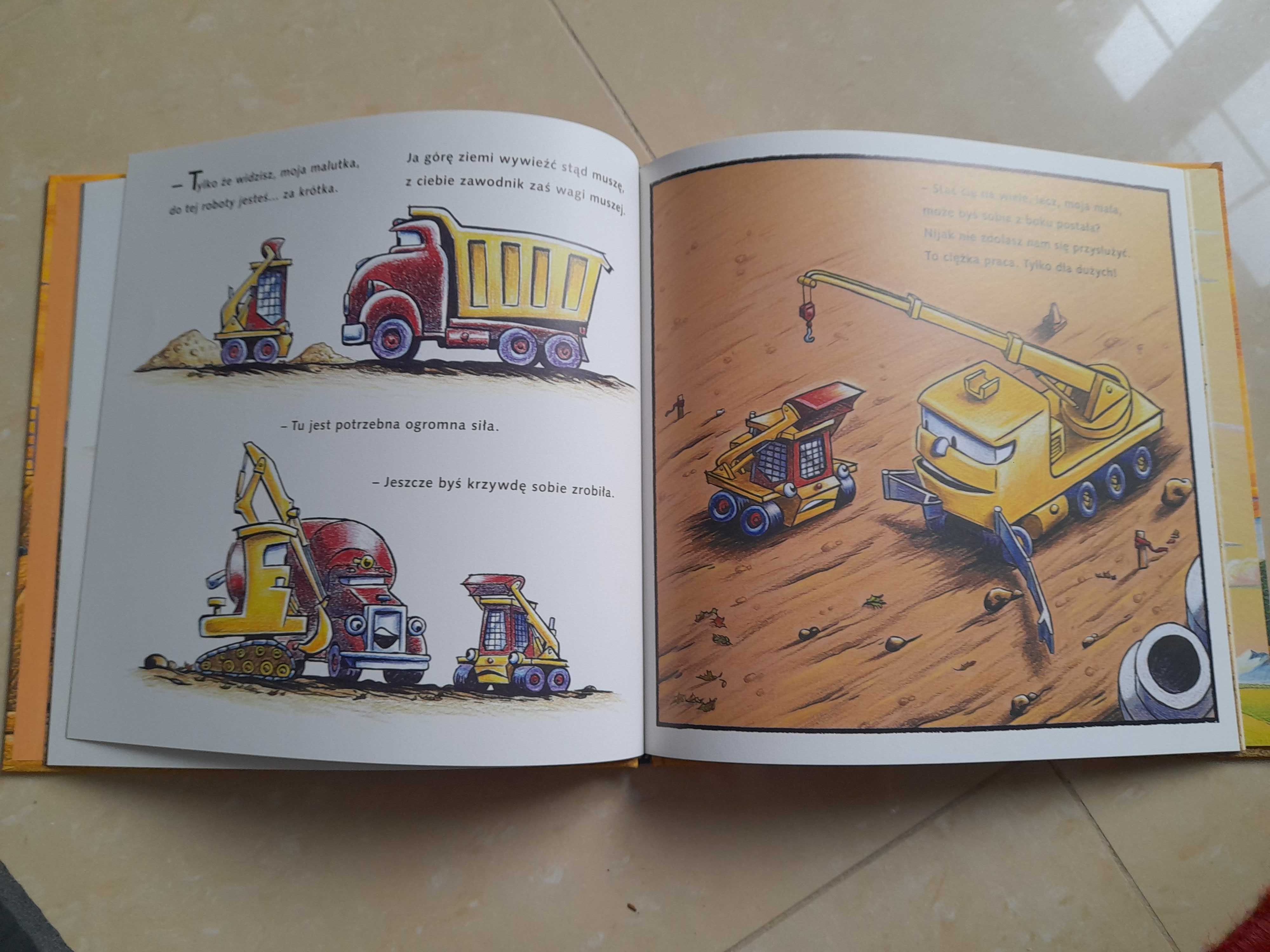 Książka dla dzieci:"Mistrz kieszonkiwy z placu budowy"