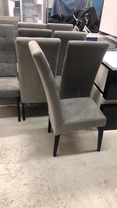 Stół szklany do salonu 12 krzeseł