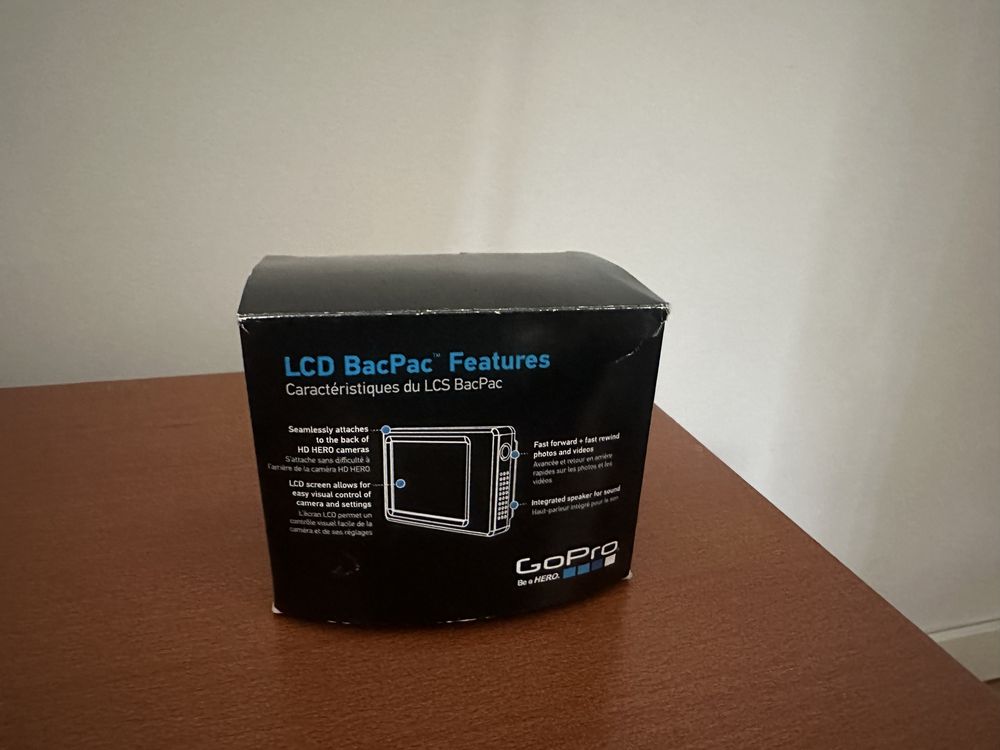 GoPro BacPac features Lcd