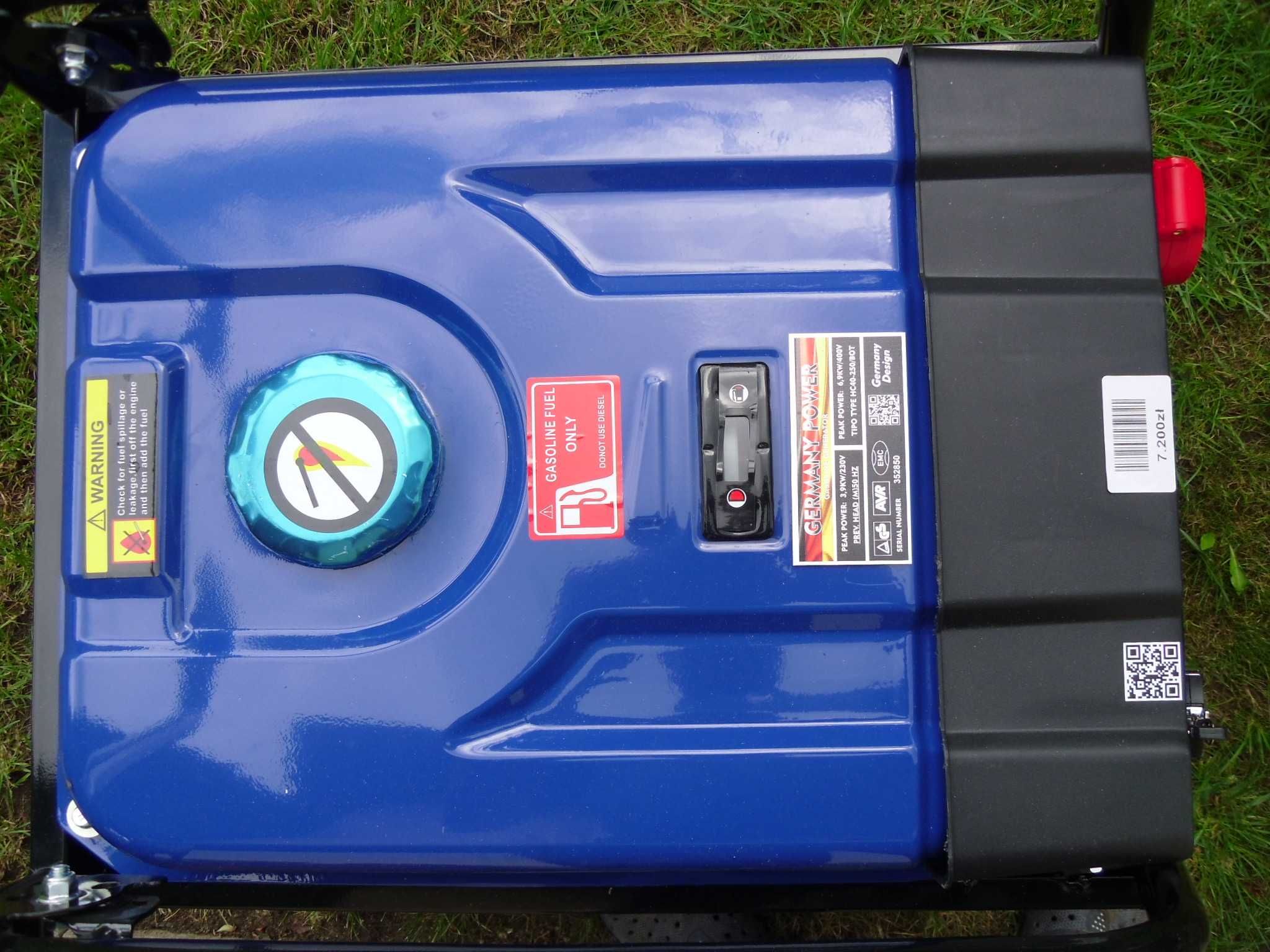 Agregat, Generator prądotwórczy CALDENHOF DFC 442F
6,9 kW, AVR