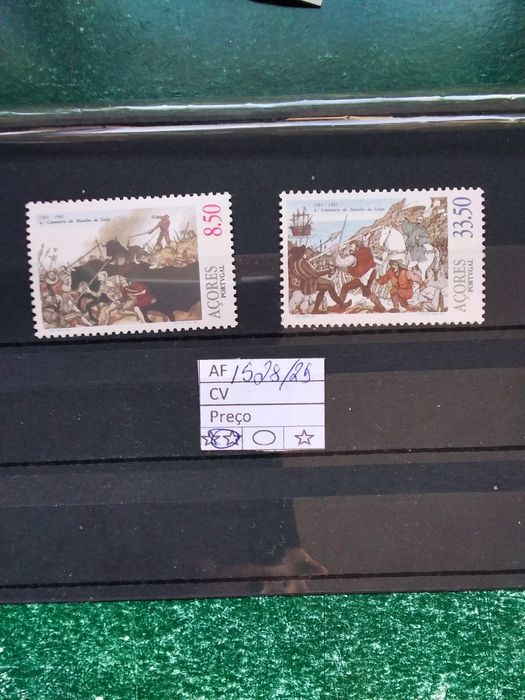 1981 4° Centenário Da Batalha Da Salga Açores MNH **