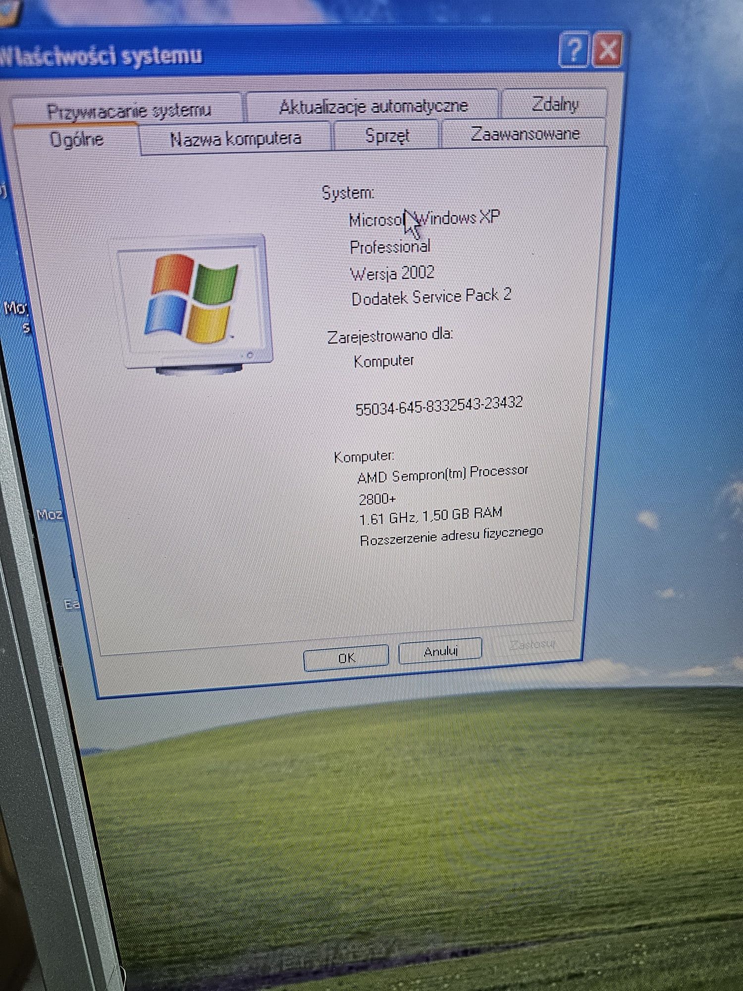 Komputer PC retro AMD sempron 2800
