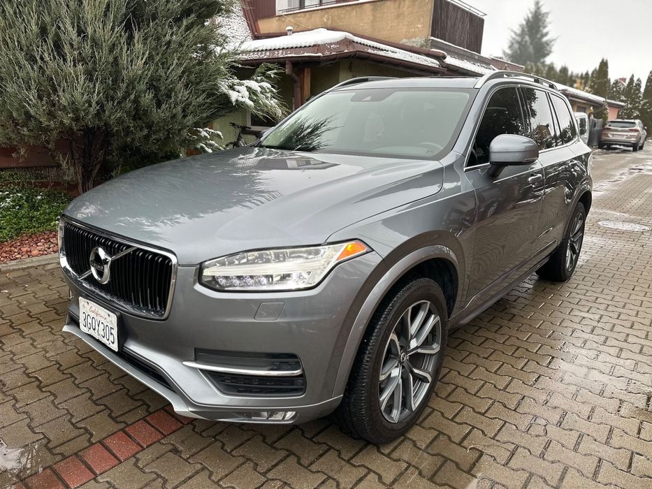 Volvo XC 90 AUTO W POLSCE 2.0 T6 320km 4x4 Led Panorama 7 Miejsc Bezwypadkowy
