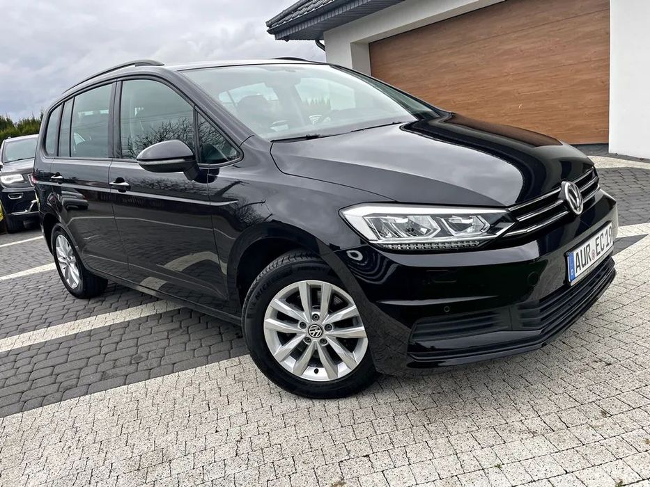 Volkswagen Touran *Ładny* 1.0 TSI *115KM* Full Led*Kamera*Parktroniki*3x Climatronik*Alu