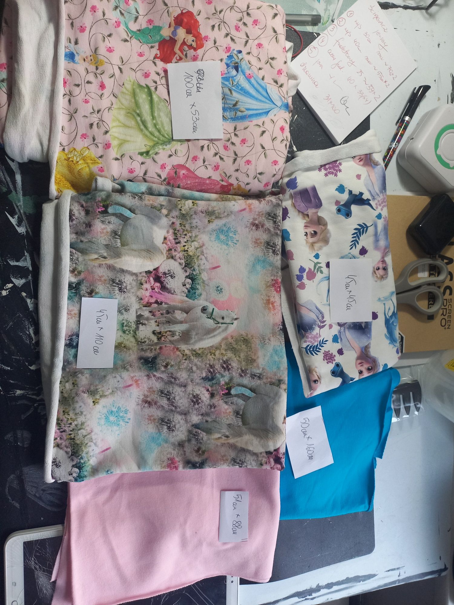 Materiały do szycia dzianina dresówka pętelka