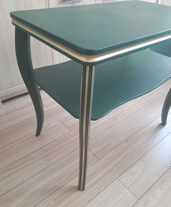 Stolik kawowy butelkowa zieleń