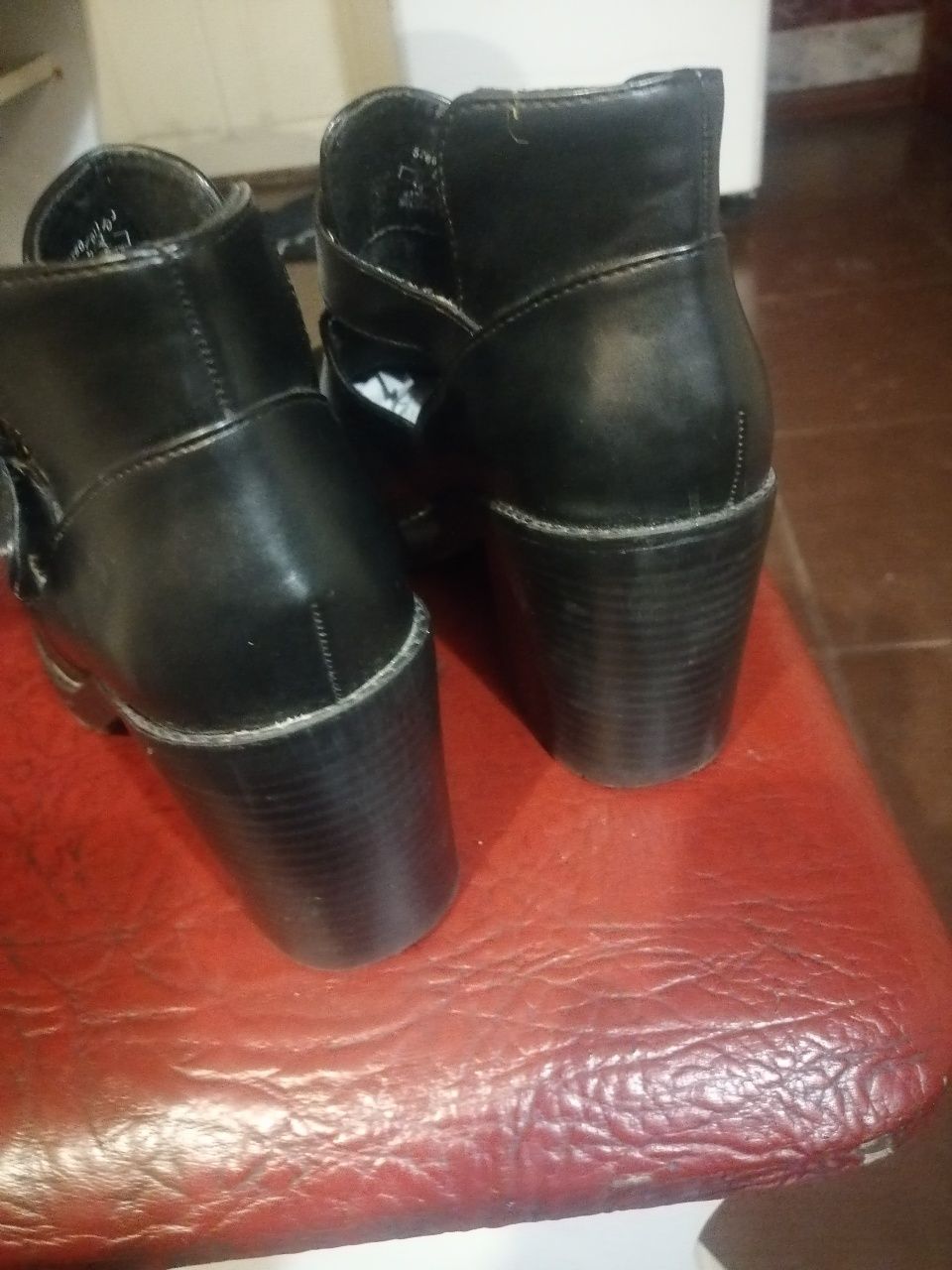 Туфли женские черные демисезонные черные