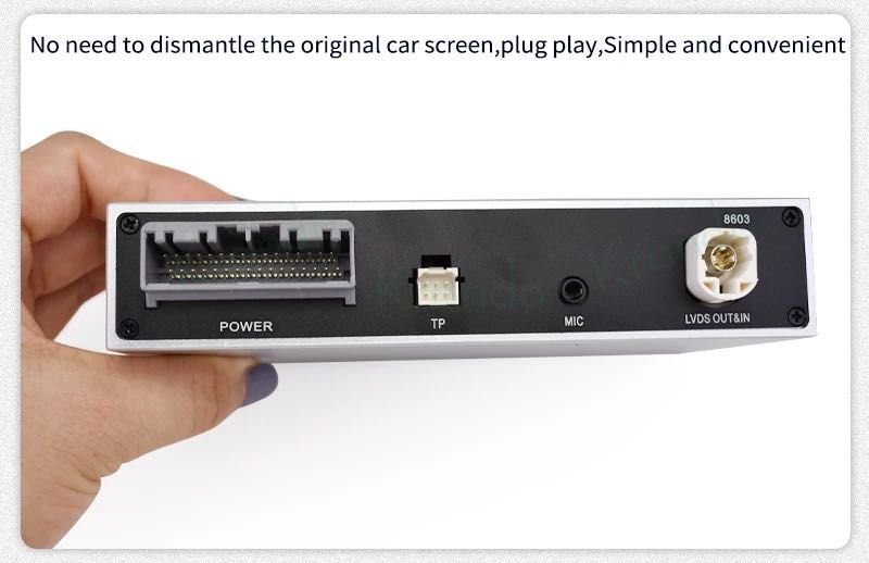 Box Interface Android Auto/Apple CarPlay para Audi A3 A4 A5 A6 A7