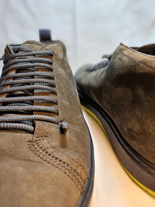 Sapatos / Botins Camper  Castanhos/Verdes Musgo - Tamanho 4