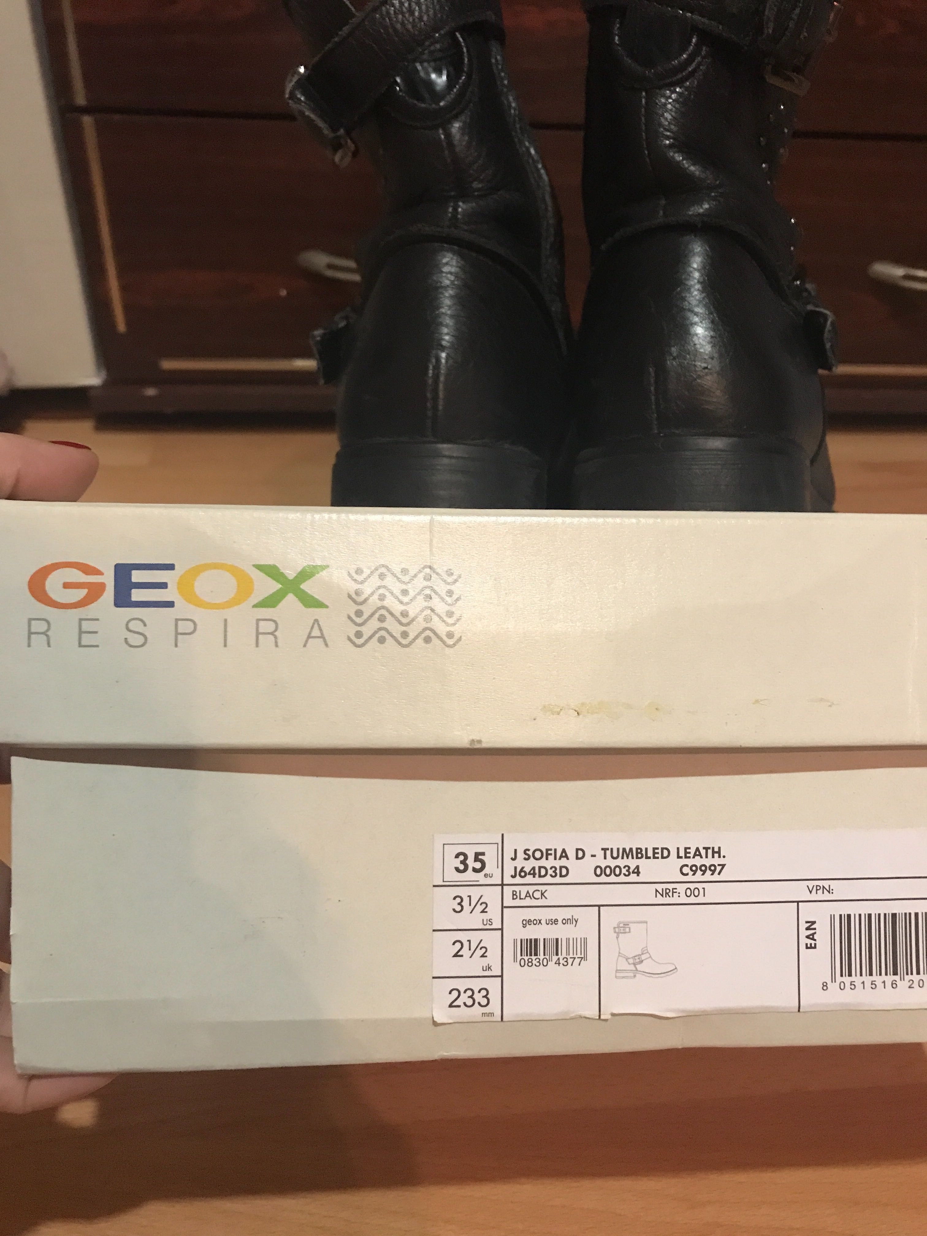 Сапоги на девочку Geox