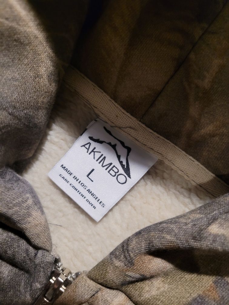 Akimbo realtree zip up hoodie