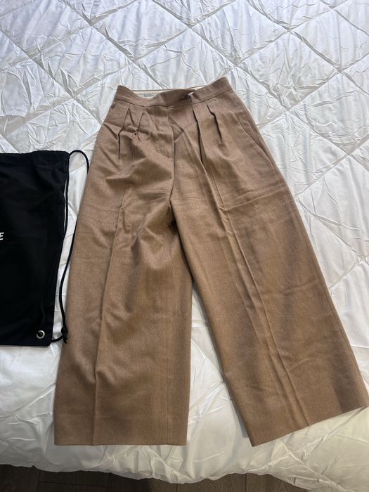 Вкорочені штани брюки max mara camel