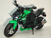 KAWASAKI Z1000 модель мотоцикла 1:12 Double Horses Металл Звук Свет