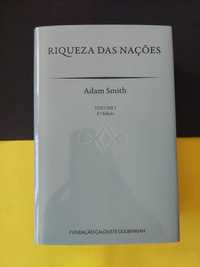 Adam Smith - Riqueza das Nações, Volume I (NOVO)