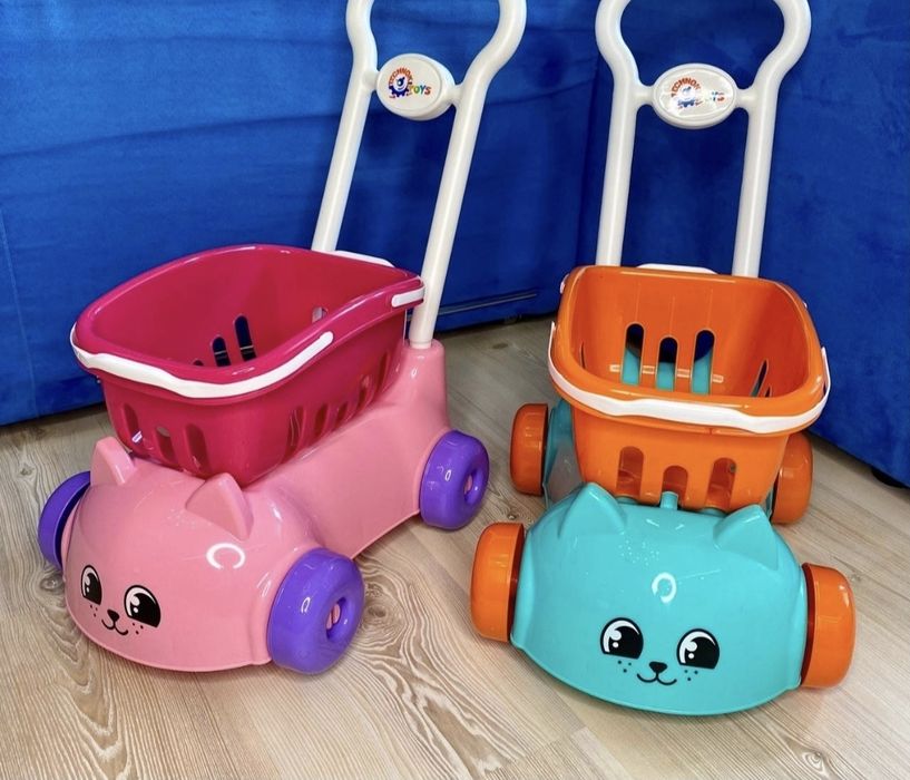 Возик візочок Котик Технок для прогулянки піску тележка