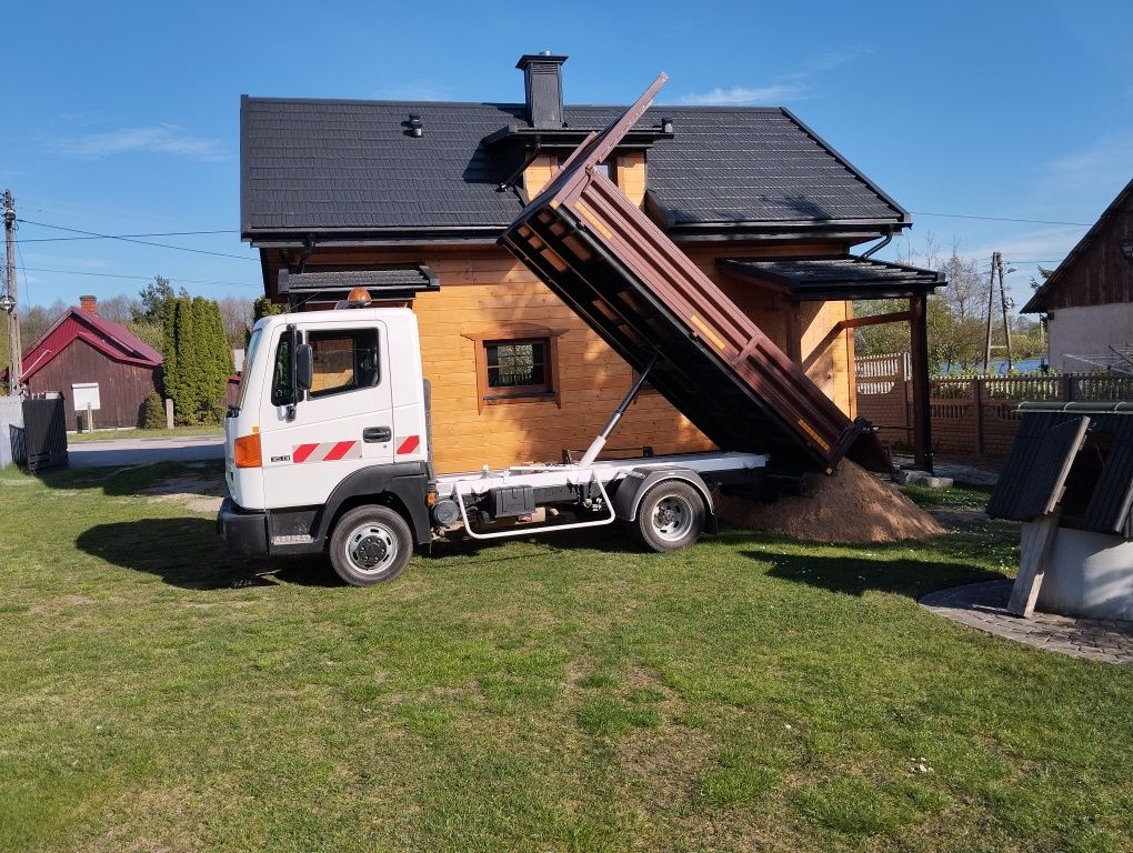 Usługi koparką, Usługi transportowe, Wykopy pod przyłącza, wywóz ziemi