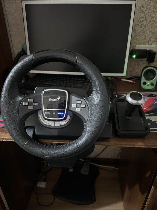 Игровий руль Genius Twin Wheel 900° FF PC/ PS3