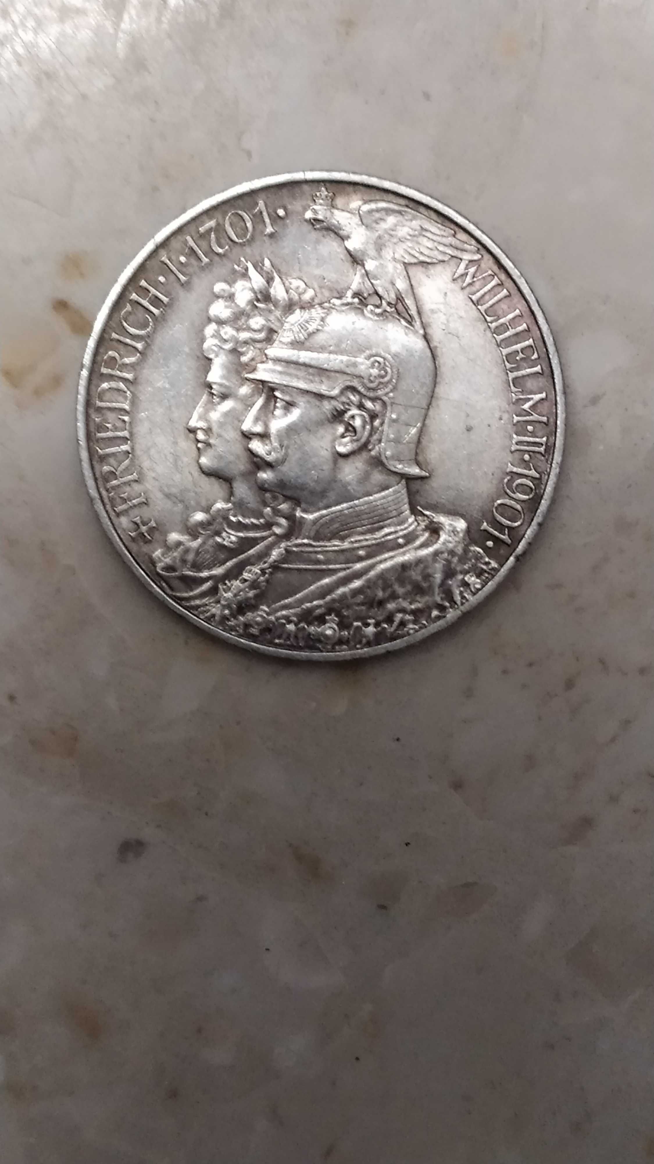 Cesarstwo Niemieckie 2 marki, 1901 r