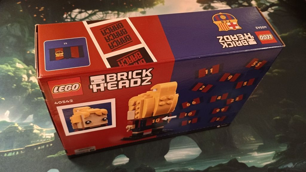 LEGO  BrickHeadz Portret z klocków FC Barcelona - 40542