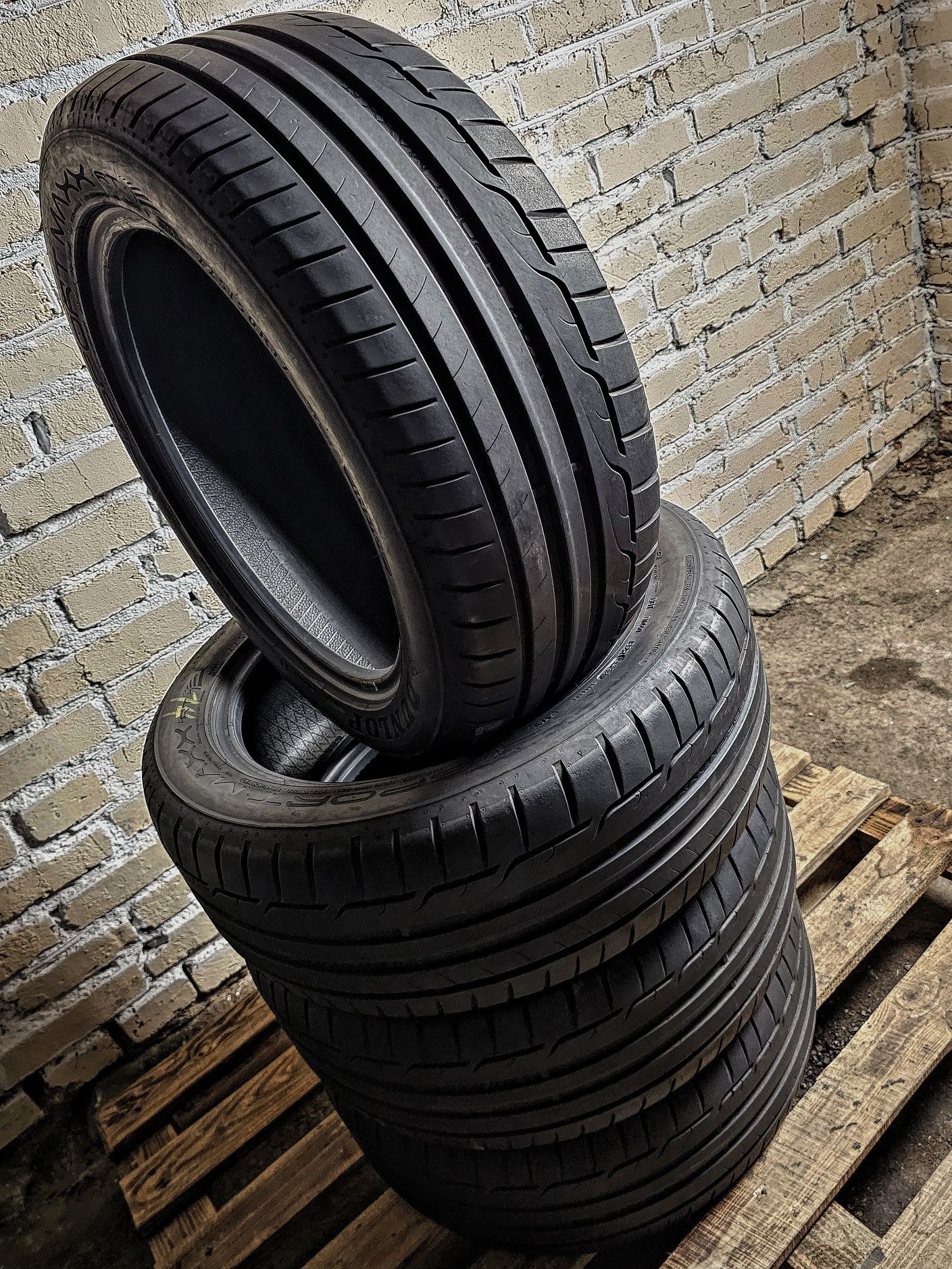 Шини 225/50r17 Dunlop | 2023 | 6.5mm | Germany | Вигідна ціна | Б/У