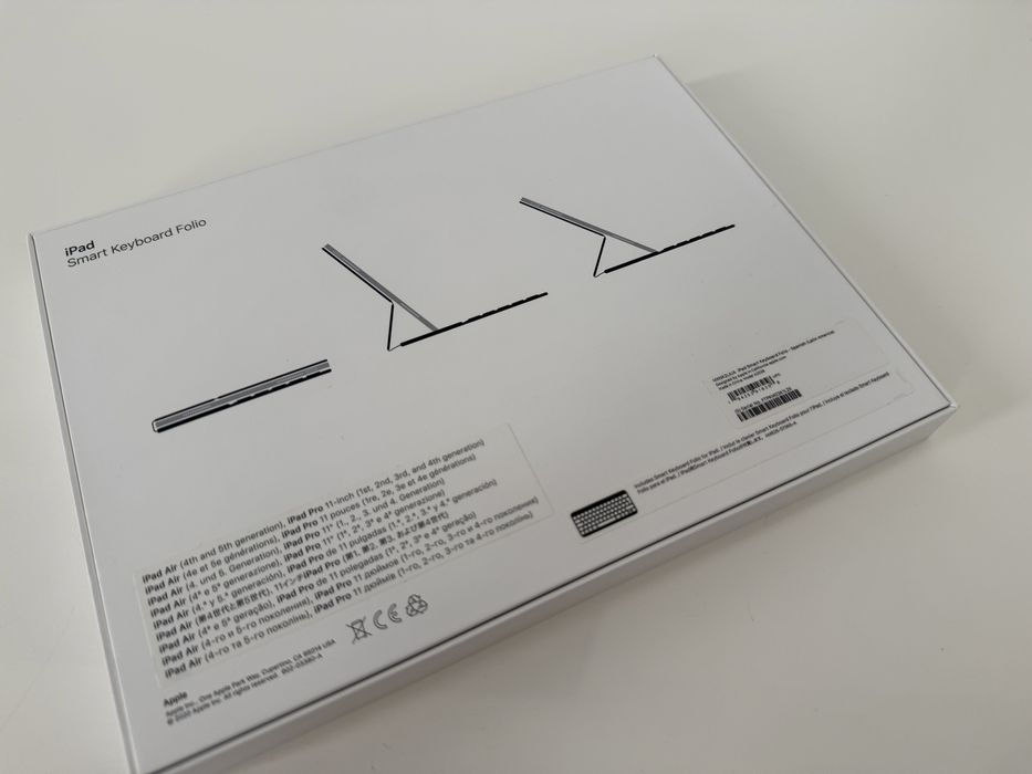 Apple Smart Folio Keyboard Black (MXNK2) для iPad Air 10,9”/Pro 11”