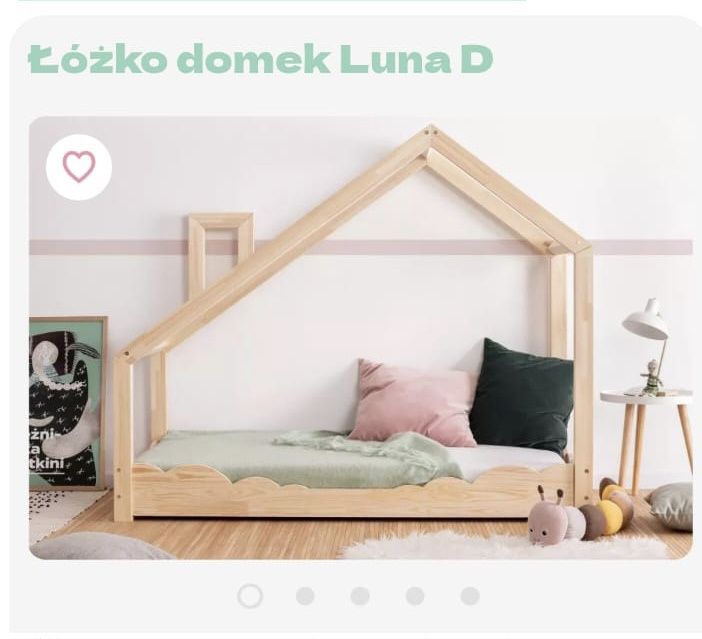 Łóżko domek Luna D