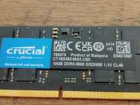 Crucial pamięć RAM do laptopa DDR5 16 GB 5600 MHz 1,1 V