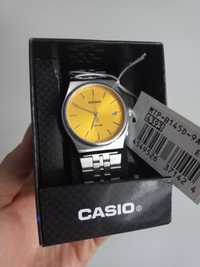 Nowy zegarek Casio MTP-B145D-9AVEF żółty złoty styl PRX Tsuyosa Yellow