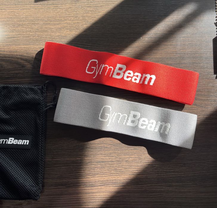 Резинка для фітнесу та спорту із тканини GymBeam / на 25 та 40 кг