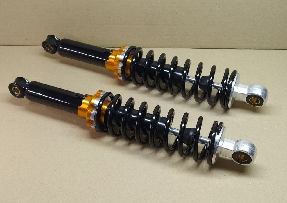 Амортизаторы задние мопеда Альфа Дельта 340мм универсальные